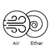 Vata dosha symbol